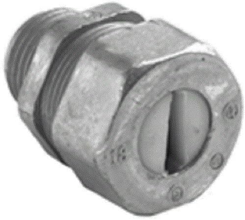 Bridgeport 761-UF 0.5-Inch Uf Connector, 25-Pack