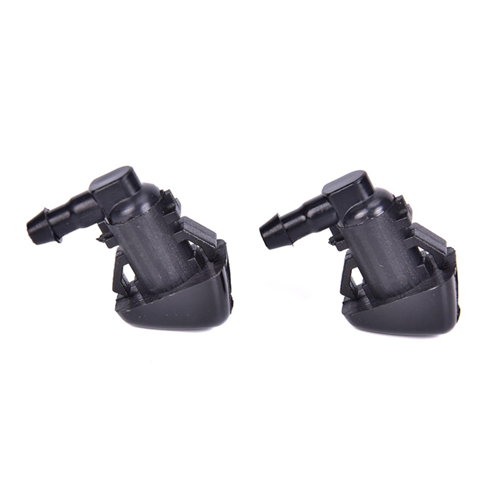 Zhlouytg One Color Fit For Grand Cherokee 68260443Aa 2Pcs Windshield Wiper Washer Sprayer Nozzle Front Windshield Spray Nozzles Washer Jet Kit