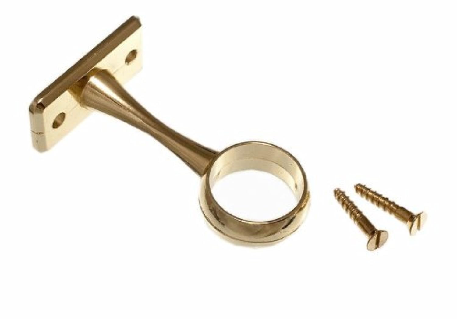 One Stop DIY Lot de 40 supports centraux pour tringle de penderie 19 mm Laiton plaqué