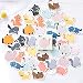 Produktbild Mdsfe 45pcs / Paket Schwarze Katze Briefpapier Aufkleber Paket Aufkleber Kawaii Planer Sammelalbum Notizaufkleber Schulmaterial - Lavendel