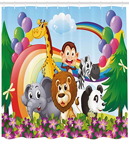 ABAKUHAUS Asilo Tenda da Doccia, Animali al