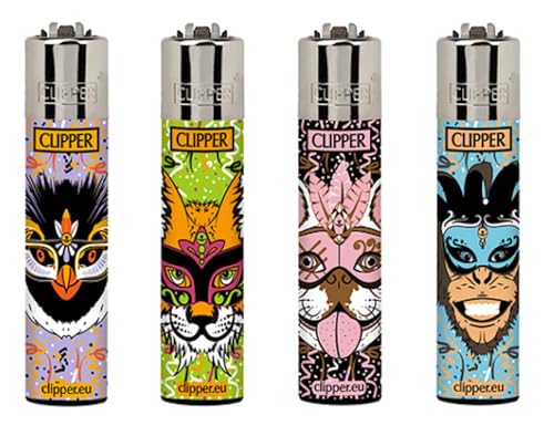 Clipper Lighter 4 Pack (Tarot)