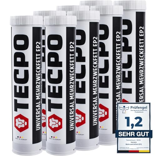Produktbild von 6 X 400g Kartusche Allzweckfett Wectol Weneo EP2 – Lithiumfett, Made In Germany, Für Lager & Gleitflächen