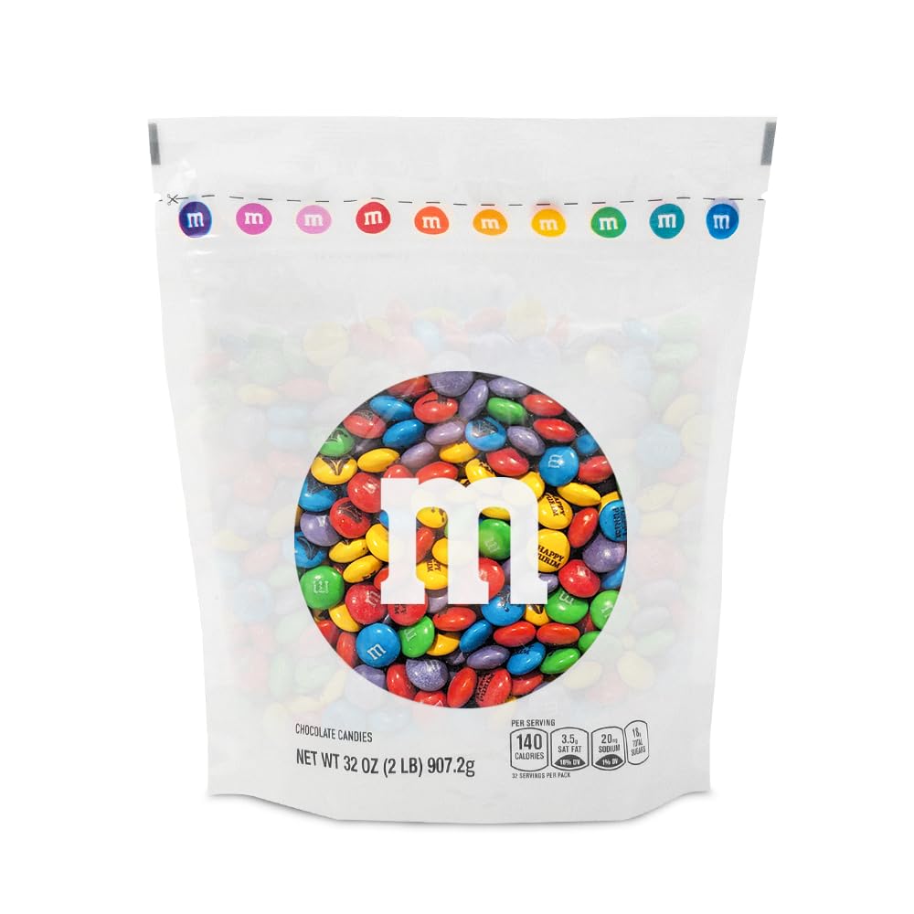Amazon.com : M&M'S Purim Milk Chocolate Candy, 2 lb Bulk