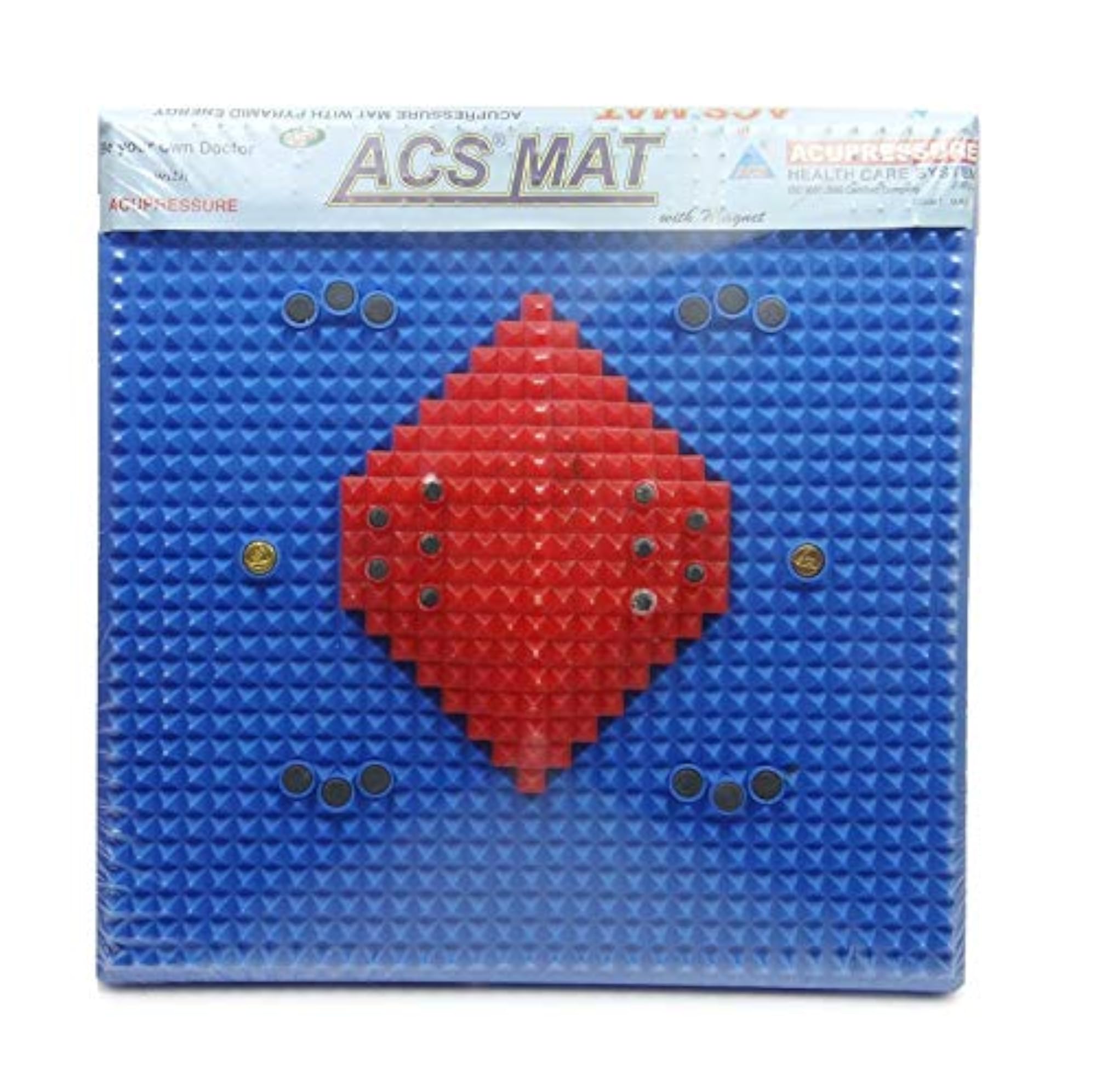 AHCS Acupressure Foot Roller Magnetic Stress Mat Combo Kit