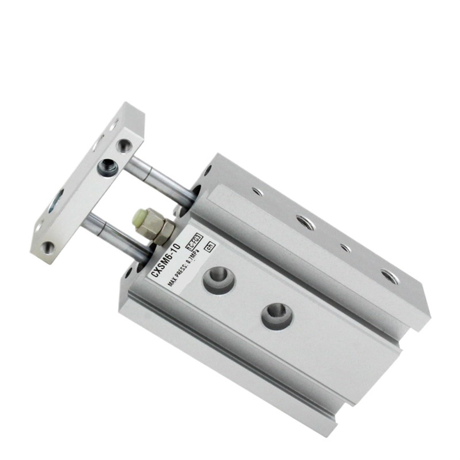 Vérin pneumatique CXSM6-10 double effet avec roulement à glissière mécanique