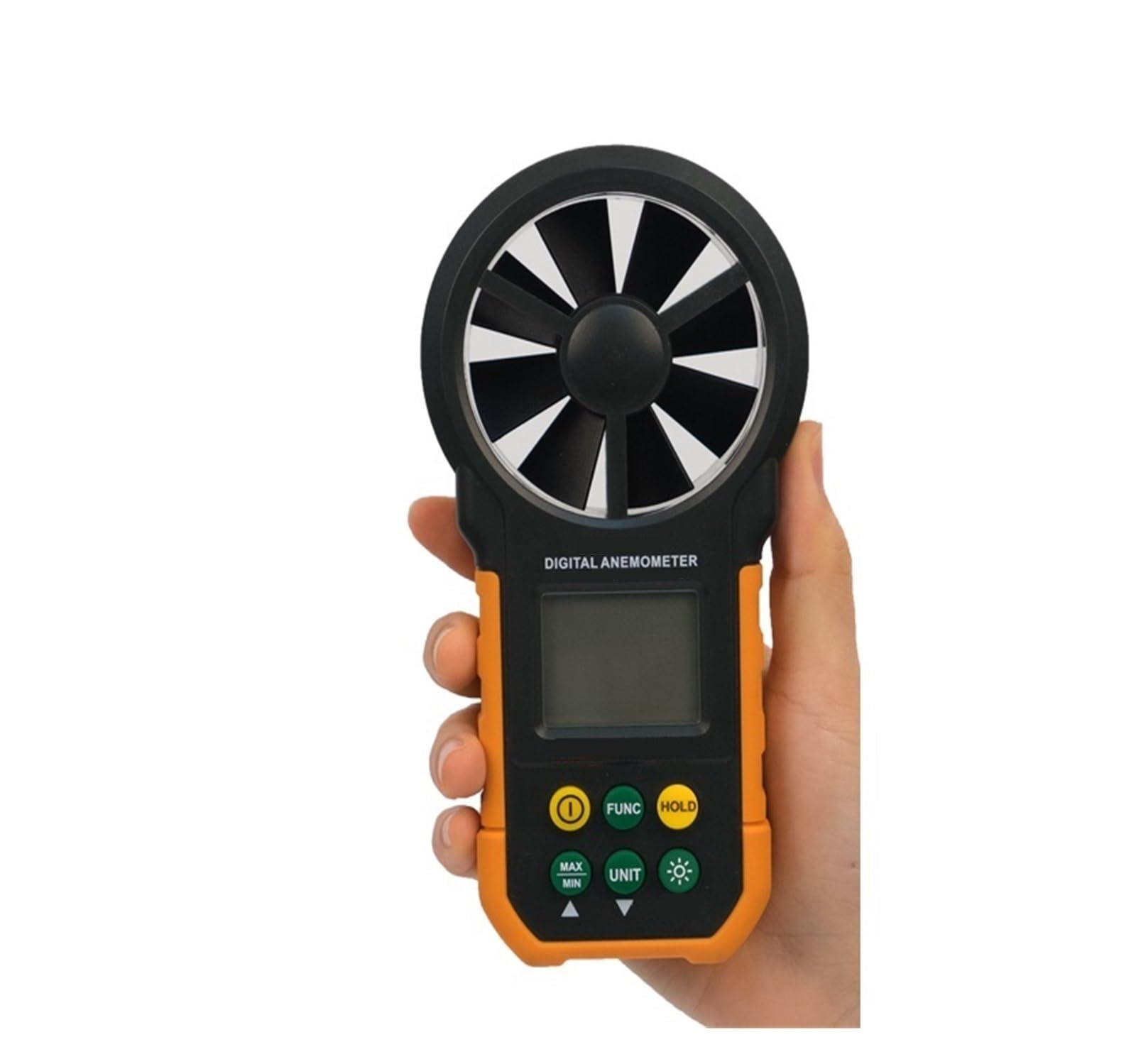 Peakmeter MS6252A Windmeter (2% nauwkeurig) incl. debiet meting