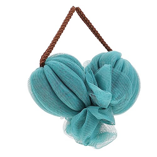 ARTSEWPLY 2Pcs Long Strip Back Scrub Towel Lightweight Bath Back Towel with Lanyard Design Quick Drying Shower Body Scrubber for Home and Dormitory Use Safe Material for Skin