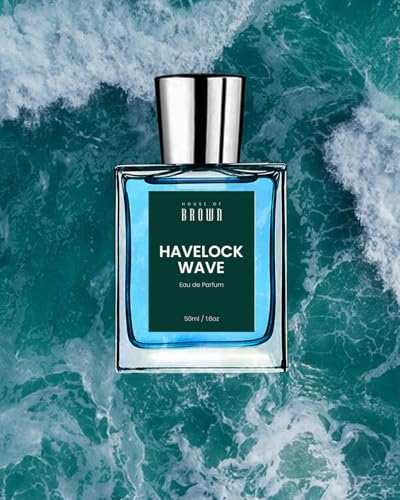 Image of Havelock Wave Eau de Parfum, Unisex, 50ml, Long-lasting Adventure Fragrance, Premium Aquatic-Spicy-Woody Blend