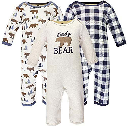 Image of Hudson Baby baby-girls Cotton Coveralls