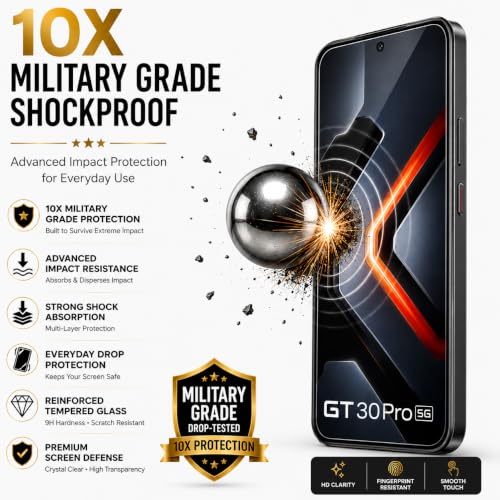 Image of ArmourPro 3D Borderless Tempered Glass for Infinix GT 30 Pro and Infinix GT 30, HD Clear Curved Edge to Edge Screen Protector, 9H Hardness, Oleophobic Coating, Case Friendly | Pack of 1