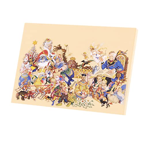 Peinture Art 1894 Contes d'Andersen Arthur Szyk Toile Imprimée Prestige 44x30