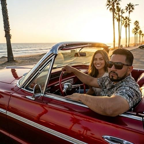 Image of Locs Men's Gangster Oversized Rectangular Horn Rim Sunglasses - 91055 & 91295 Series