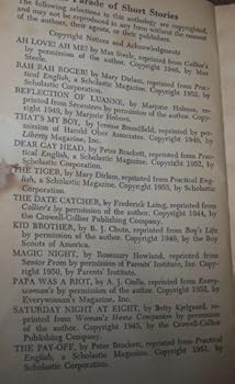 hit parade of short stories from scholastic magazines