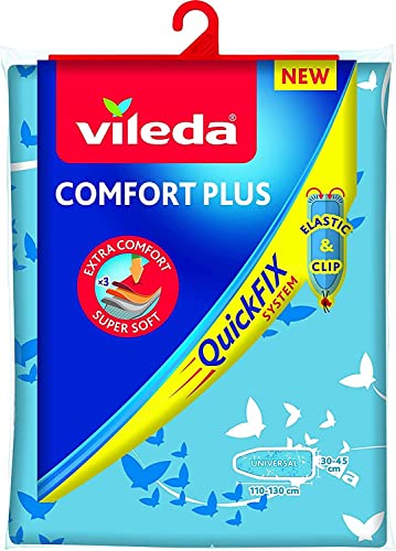 Vileda Housse pour planche à repasser Comfort Plus, assortiment