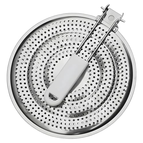 Diffusore Di Calore Del Fornello - Rack Per Vaso In Acciaio Inossidabile | Tappetino A Doppio Strato, Piatta A Fuoco Lento Della Fiamma A Cottura Multiuso, Gadget Da Cucina Resistente All'usura, Prote