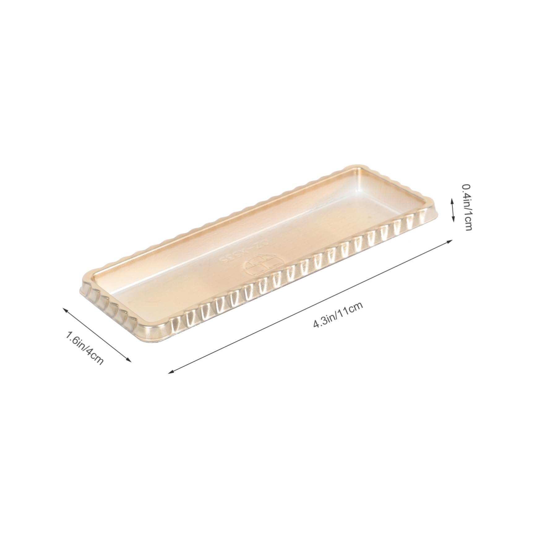 MUCKLILY 20pcs Mousse Pads Baking Dessert Board Creative Cake Trays for Bakeries Weddings and Parties for Serving Cupcakes Pastries and Slices