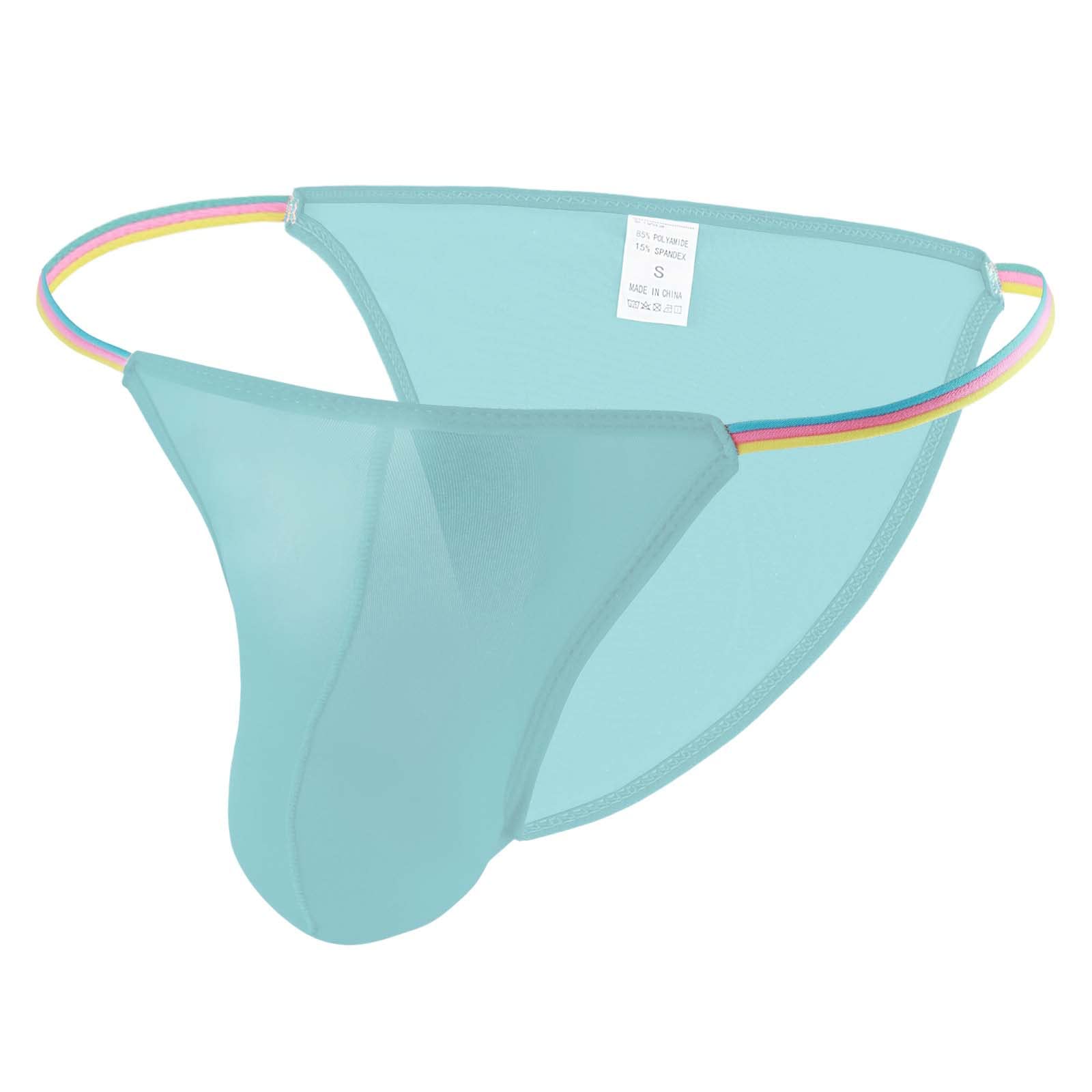 MNYOM Men's Underwear Jockstrap,See Through Breathable 1 Cooling 1 Mens Underwear