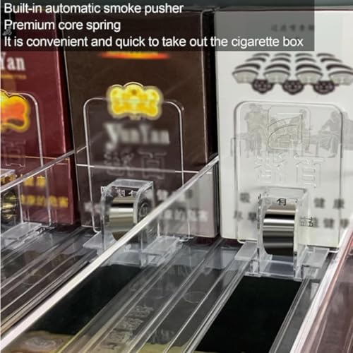 Générique Présentoir à Cigarettes à Plusieurs Niveaux, idéal pour Les commerces de détail et Les Snacks. Présentoir Mural pour Cigarettes, boîte de Distribution automatiq