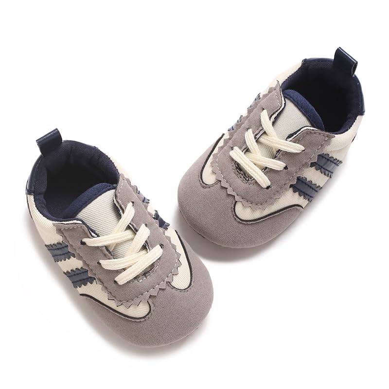 Unisex Baby Soft Sole Sneakers, Sport Newborn Infant First Walkers Shoes3