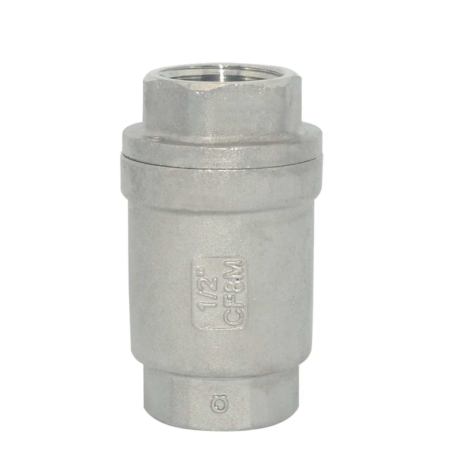 1/2" 3/4" 1" 1-1/4" 1-1/2" 2" 304 Valvola di ritegno Verticale in Acciaio Inossidabile for Tubi Valvola unidirezionale Filettatura Femmina Valvola di ritegno Verticale(1-1/4")