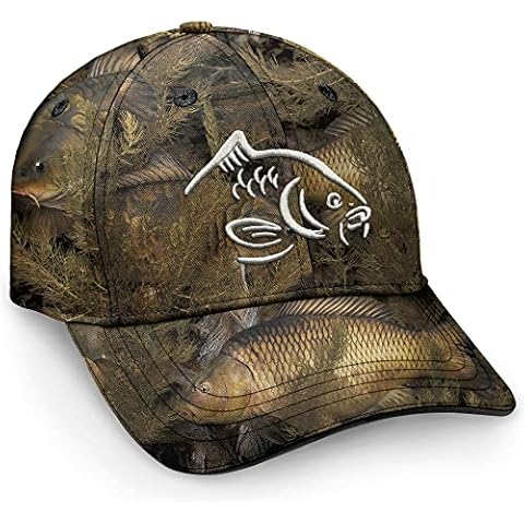 Fishouflage Carp Strike Camo Fishing Cap Cover