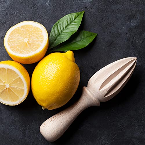 image for Manual Juicer | Wooden Manual Lemon Juicer | Wooden Citrus Reamer Sque