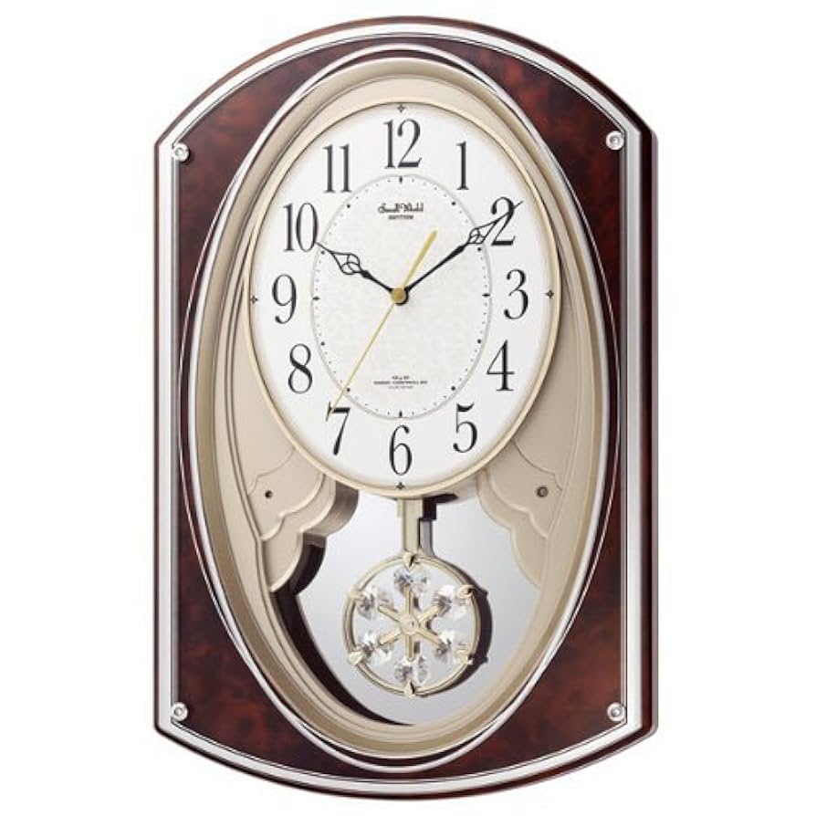 リズム　Small World　4MN509RH 壁掛け時計 Amazon.co.jp: リズム時計製 電波掛時計 スモールワールドノエル