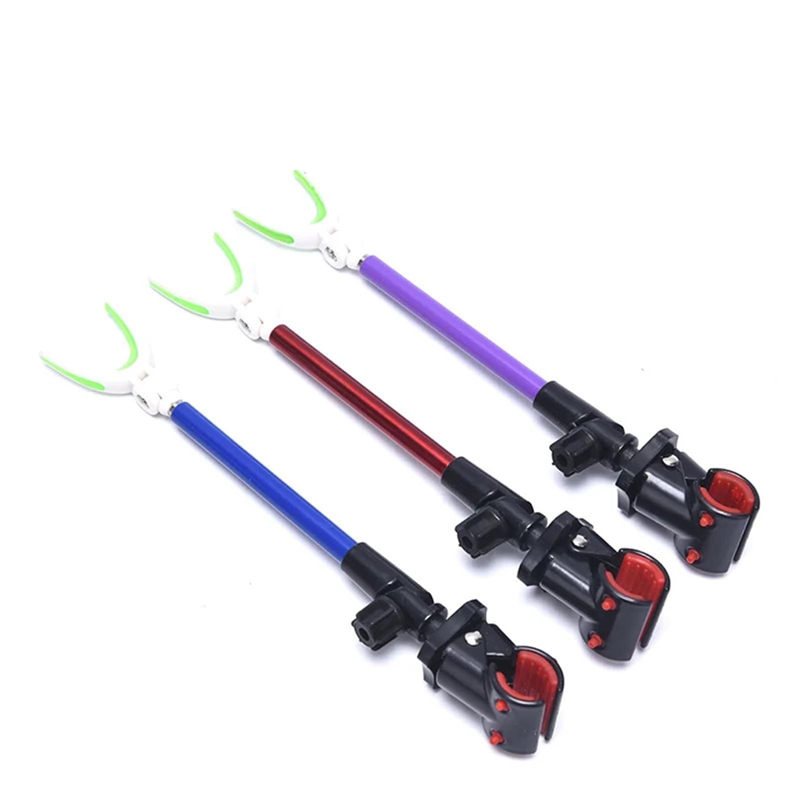 LADFRTYU Boat Fishing Rod Holder Telescopic Fishing Bracket Rod Holder 3 Sections Support Stand Tool(A2(Random color))