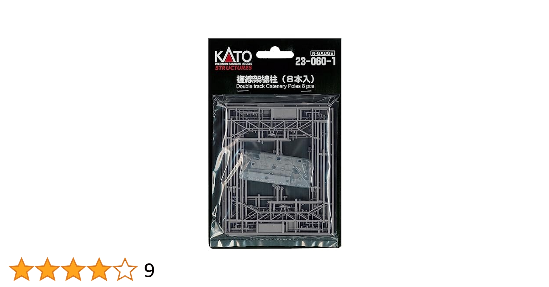 カトーデジトラックス029401 029402 Amazon.com: Kato 23-060-1 N Gauge Double Track Line Posts, 8