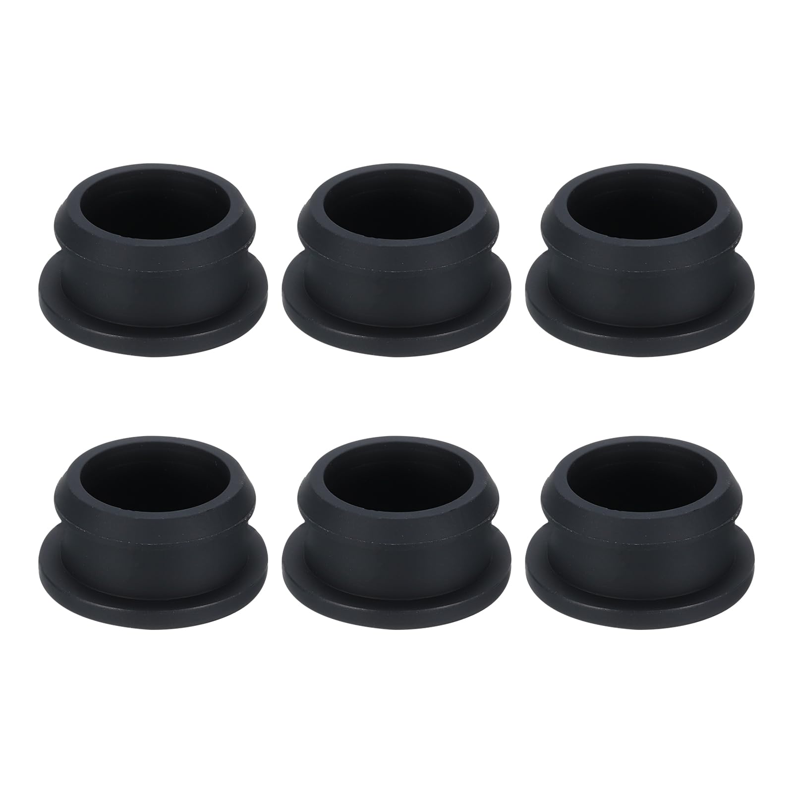 Rebower Snap in Locking Hole Plugs Rubber Panel Seal Cover Drilled Silicone Caps