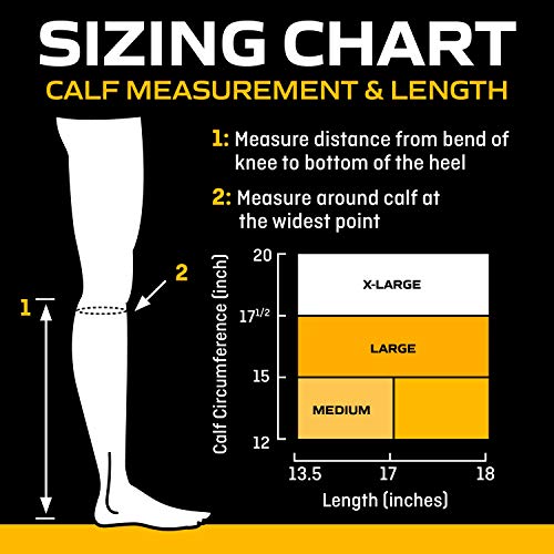 Image of Futuro Anti-Embolism Knee Length Stockings, Moderate Compression, Closed Toe, Medium Regular, White (Pack of 2)