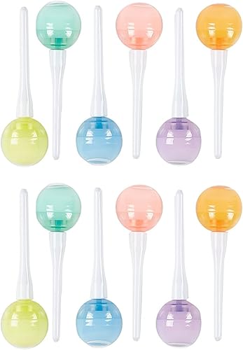 Lindos resaltadores Kawaii pastel con patrón de piruleta resaltadores líquidos de colores surtidos para niñas, colores suaves surtidos con punta de