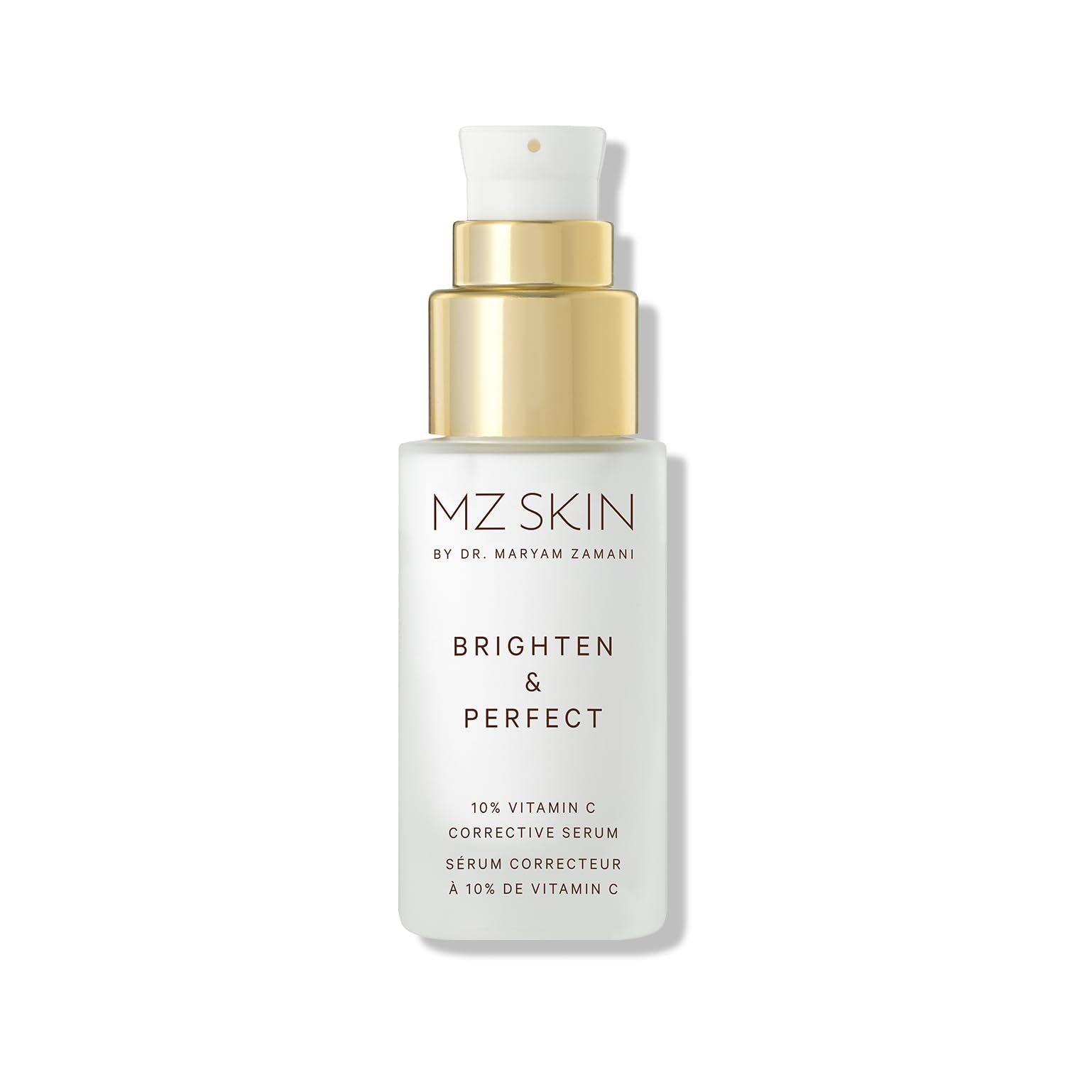 MZ SKIN Brighten & Perfect Vitamin C Serum 1.01 fl oz - 10% Brightening Treatment for Dark Spots, Pigmentation to Reveal Glowing Renewed Skin, With Tranexamic Acid