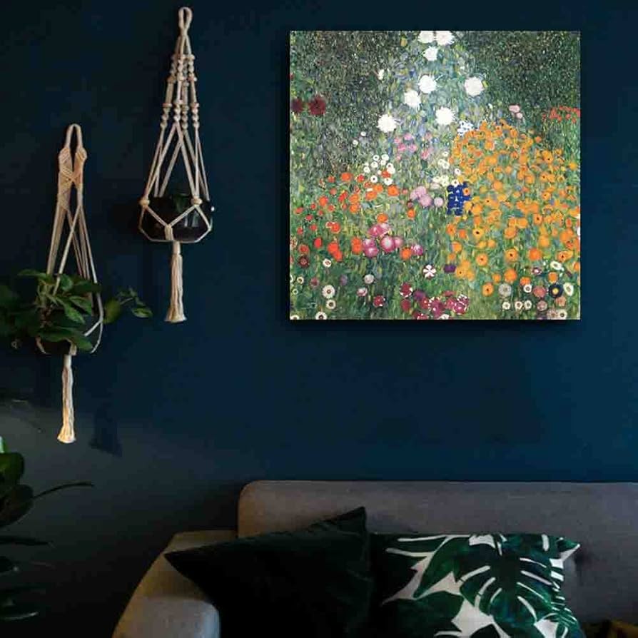 Amazon.co.jp: グスタフ・クリムト《フラワーガーデン》 888