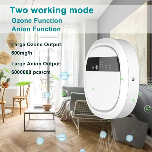 Éliminer les odeurs avec la machine à ozone portable multifonction blanche - 4