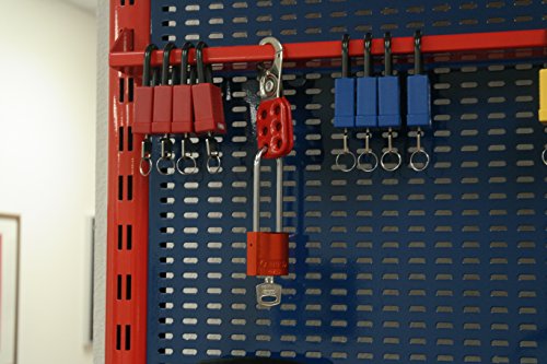 Image of Lockout Padlock, Keyed Alike, Aluminum, Orange, 3 in Shackle Height, 1 1 /2 in Body Width - 1 Each