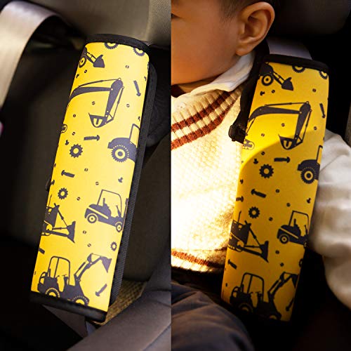 Car Seat Straps Shoulder Pad For Kids, Seat Belt Pad, Seat Belt Cover For Kids, Kids’ Seatbelt Padding, Soft Comfort Seat Belt Cushion, Shoulder Strap Pad, Car Accessories For Boys, One Piece #TOP5