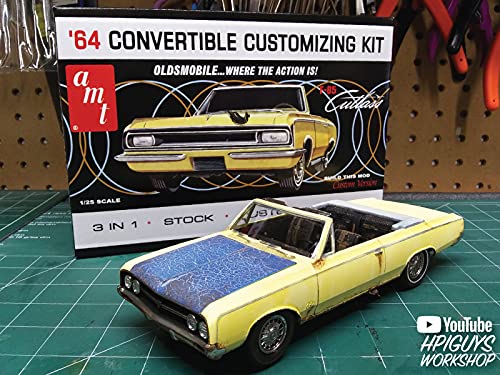 Kit modelo 1964 Olds Cutlass F-85 Convertible 1:25 miniatura 5