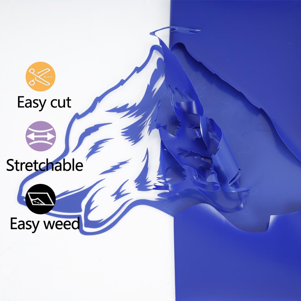 Gold Heat Transfer Vinyl Roll 12x35ft - Glossy HTV For T-Shirts All Cutting Machines