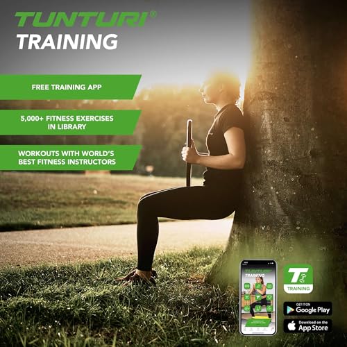 Tunturi Aerobic Halterschijven - Halter gewichten - 2x 0.5 kg - 30mm - Oranje - incl. gratis fitness app - Afbeelding 3