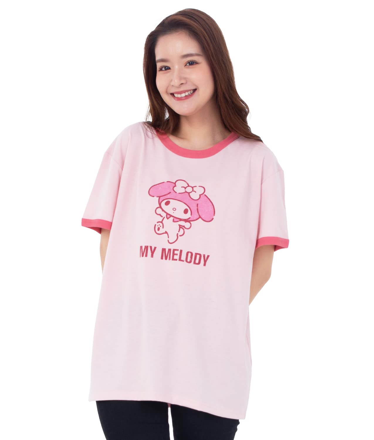 Amazon.co.jp: [サザック] マイメロディ リンガーTシャツ レディース U