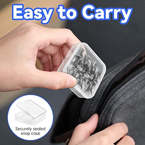 Image of Fridge Magnetic Push Pins, Push Pins Magnets for Whiteboard, Neodymium Magnet Pins, Magnetic Thumb Tacks, Whiteboard Magnets, Strong Magnets,Office Magnets (8)