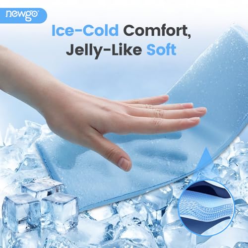 Image of NEWGO Head Ice Pack Wrap, Reusable Gel Ice Pack for Migraine | Hot and Cold Therapy, Ice Wrap for Headache, Hangover, Stress & Tension Soothing Relief