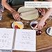 ZICOTO Aesthetic Recipe Book for 100+ Cherished Meals - Spacious 8.25 x 10 Notebook to Write In Your Own Recipes - Beautiful Blank Cookbook for Seamless Homemade Dish Planning