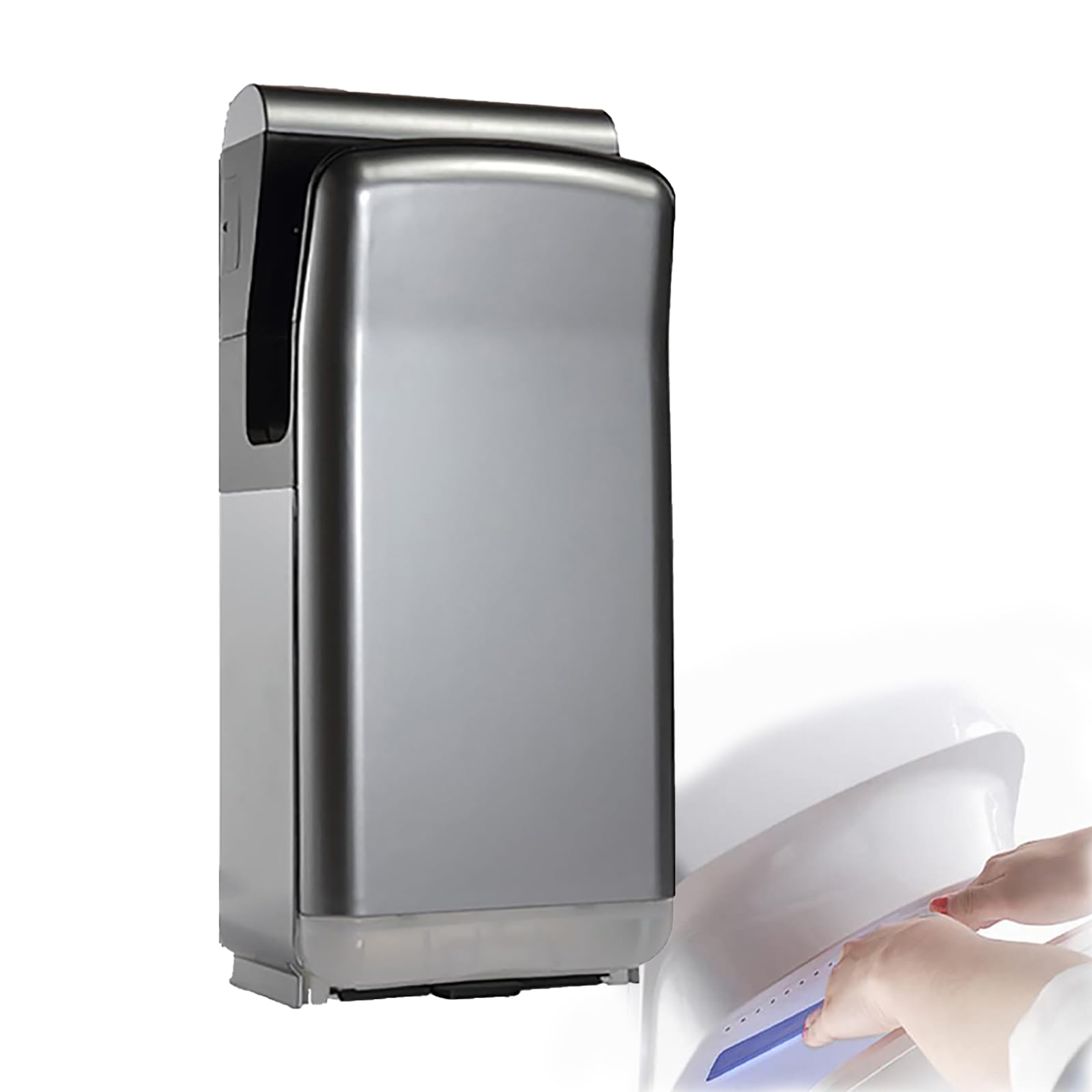 Sèche-mains vertical à induction pour sanitaire commercial et public