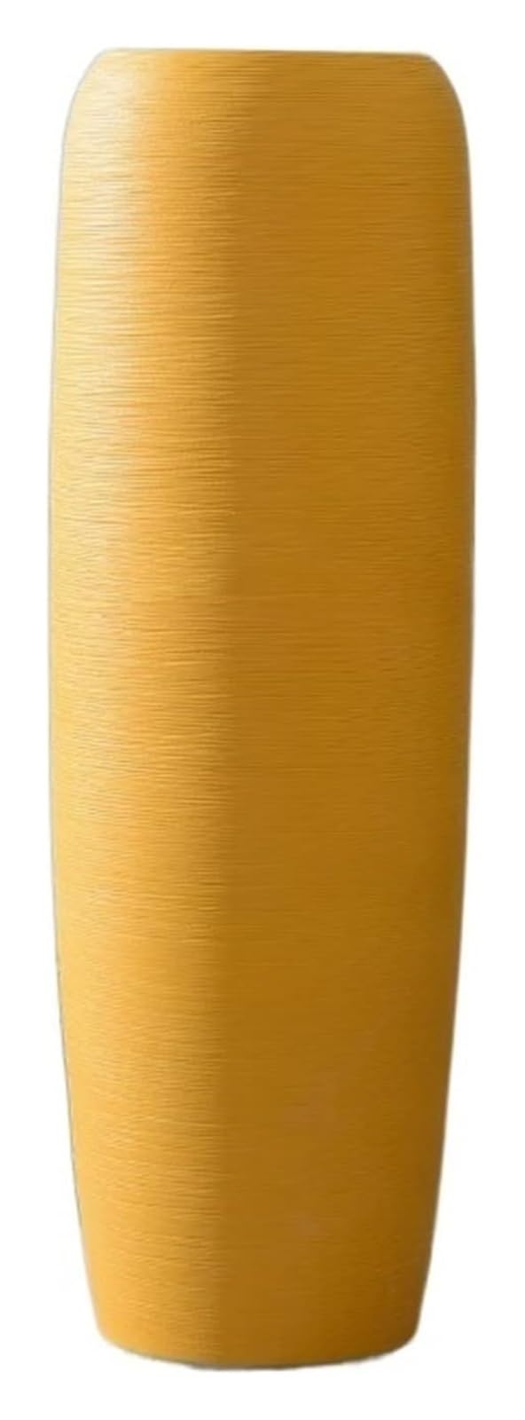 asdchZen Vase Flower Vase Simple Solid Color Large Vase Ceramic Vase Flower Arrangement Dried Flowers Living Room Hotel Ornaments Yellow Items Vases,One Color-2