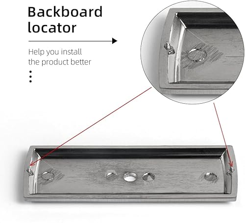 Miniatura 8 de Goo-Ki Pomos modernos de latón cepillado para gabinete, pomos de aleación de zinc de 1.3 pulgadas (1.260 in) para tocador, armario, armario,