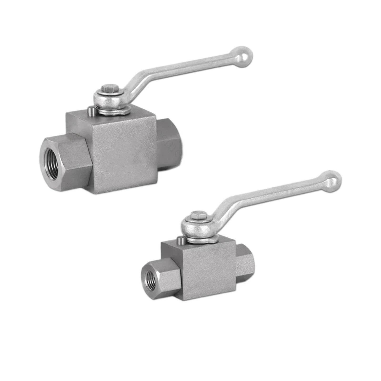 304/316L Stainless Ball Valve Female Thread 1/4-2 Inch Manual