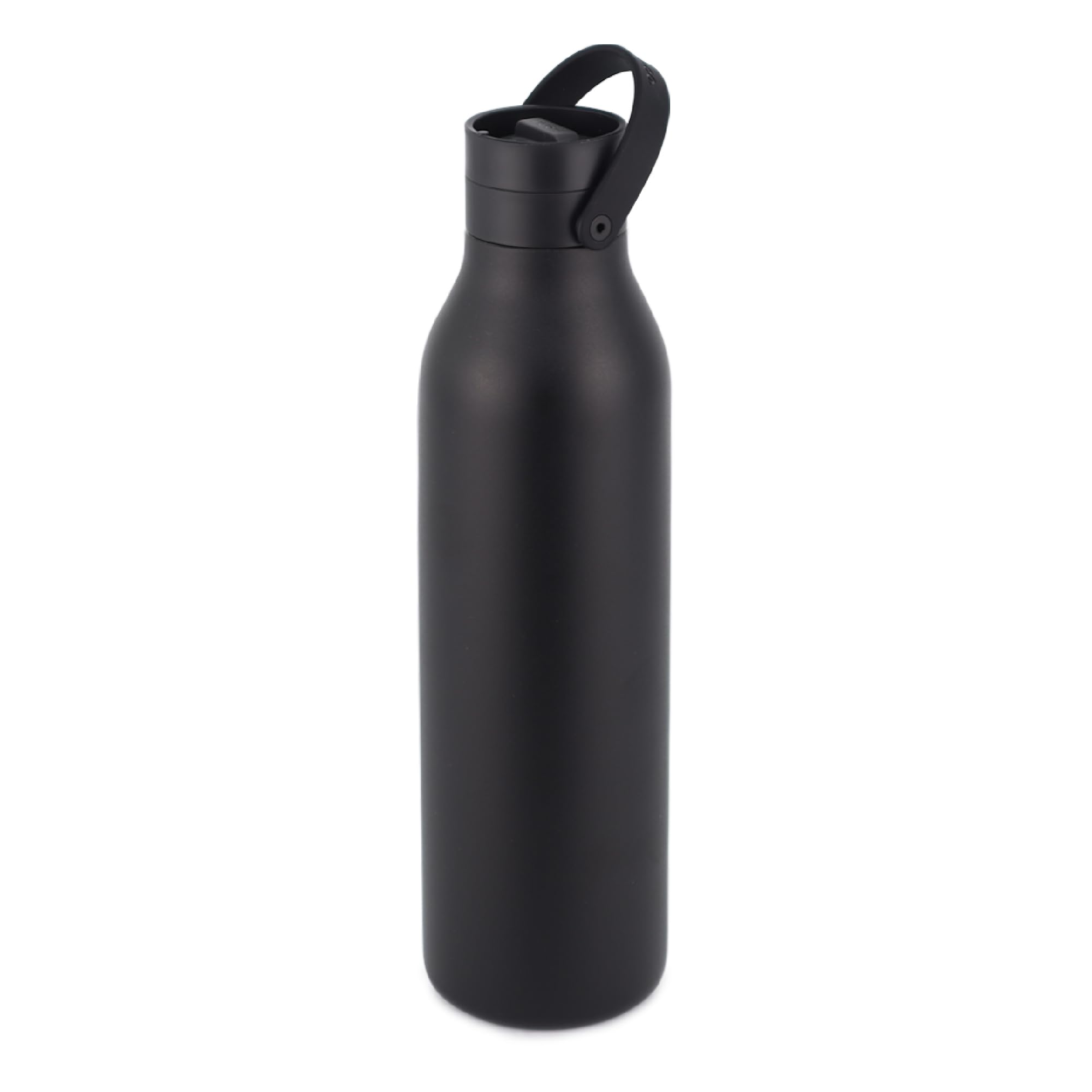 Circular&Co Recycled Stainless Steel Water Bottle 1L – Coated Ink Black – Leakproof, Eco-Friendly & Insulated